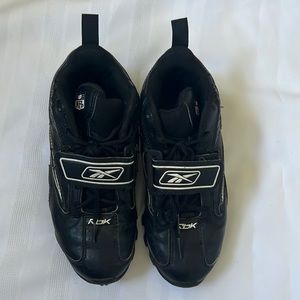 Reebok | Size 3 Black Grass Cleats